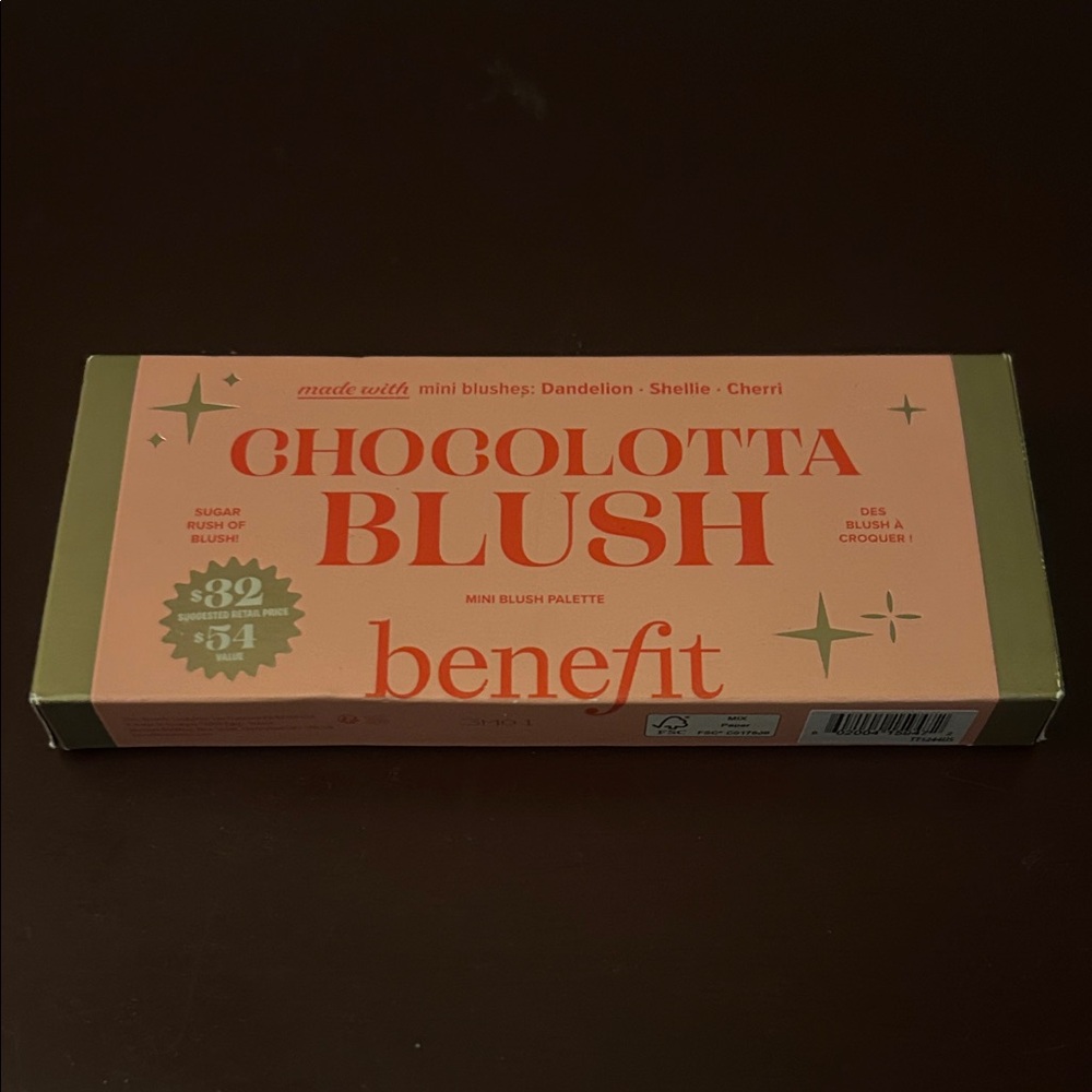 Benefit Chocolota Blush Palette - Dandelion, Shellie, and Cherri